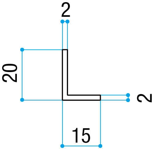 汎用形材 Lアングル（アルミ） | エクステリア | LIXIL プロダクトサーチ